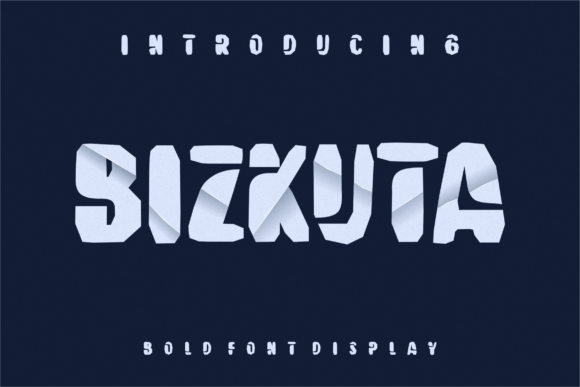 Bizkuta: A Quirky Display Font for Creative Projects