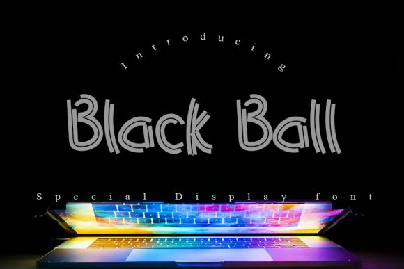 Black Ball: A Cool, Simple, and Assertive Display Font