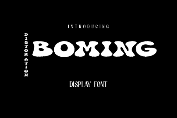 Boming Display Font: Where Handwriting Meets Dynamic Design