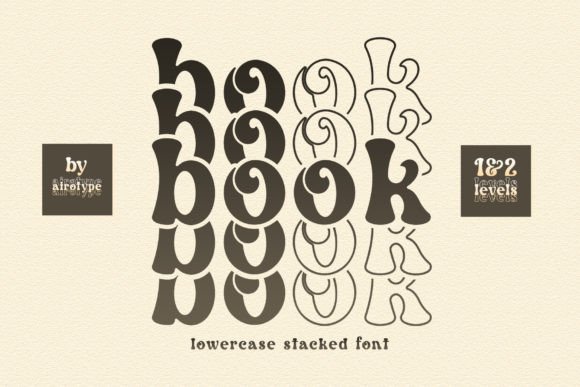 Book: A Groovy Retro Display Font for Creative Projects