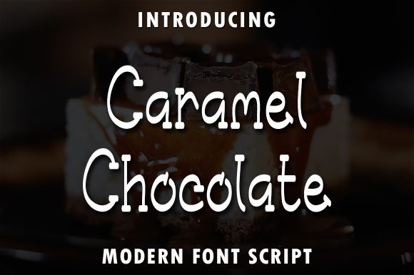Caramel Chocolate: A Quirky Display Font for Creative Projects