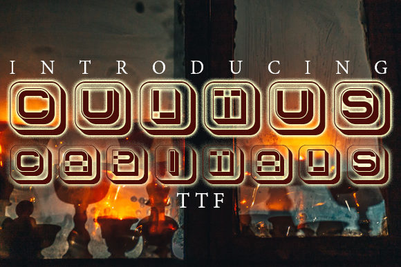 Cultus Capitals: A Bold 3D Display Typeface for Impact