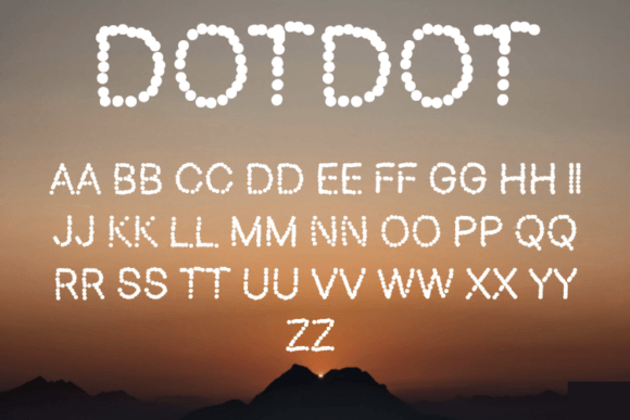 Discover Dotdot: A Playful Font for Creative Projects
