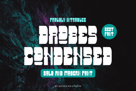 Drobes Condensed: A Bold Typeface for Modern Design