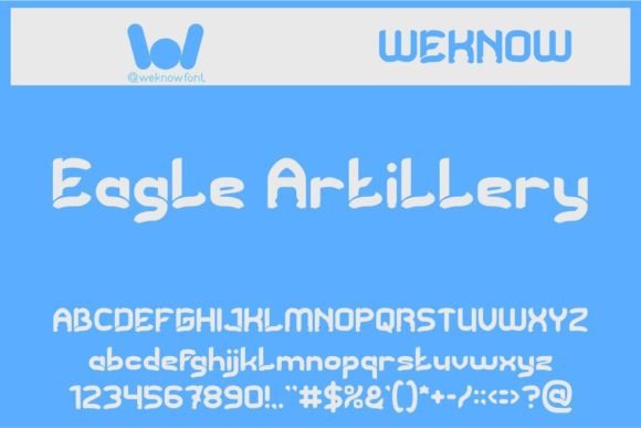 Eagle Artillery: A Typeface of Strength and Style