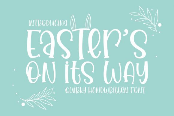 Easter’s on Its Way: A Charming Display Font for Creative Projects