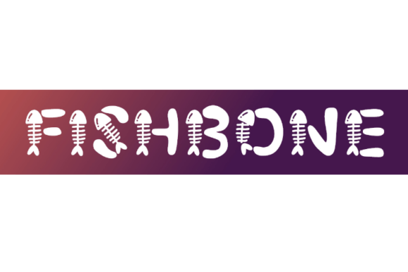 Fishbone: A Quirky Display Font for Creative Projects