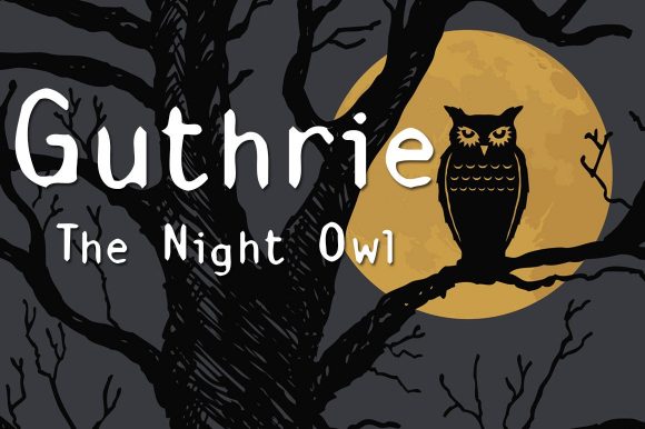 Guthrie: The Cool and Organic Display Font for Striking Designs