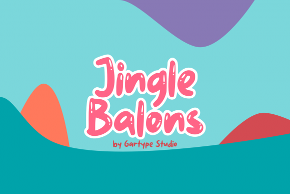 Jingle Balons: A Bubbly Display Font for Modern Design