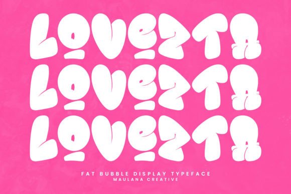 Lovezta: A Playful Font for Joyful Designs