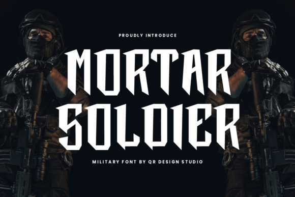 Mortar Soldier: A Bold and Unique Display Font