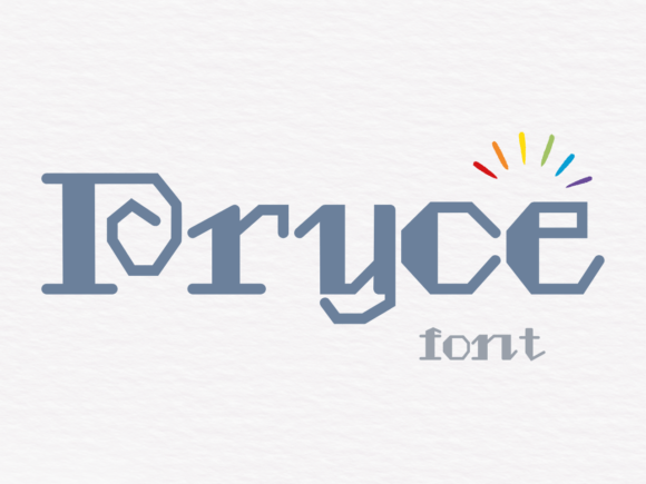Pryce: A Display Font That Brings Joy to Your Designs