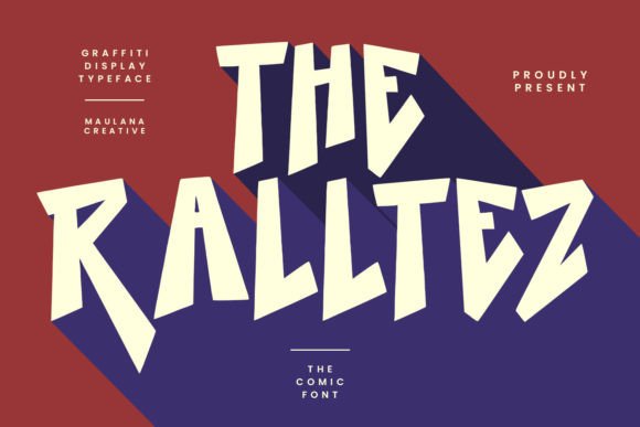 Ralltez: A Vibrant Display Font for Creative Projects