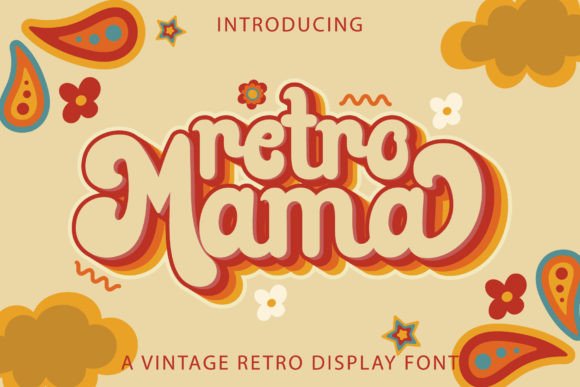 Retro Mama: A Vintage Handwritten Font for Timeless Designs