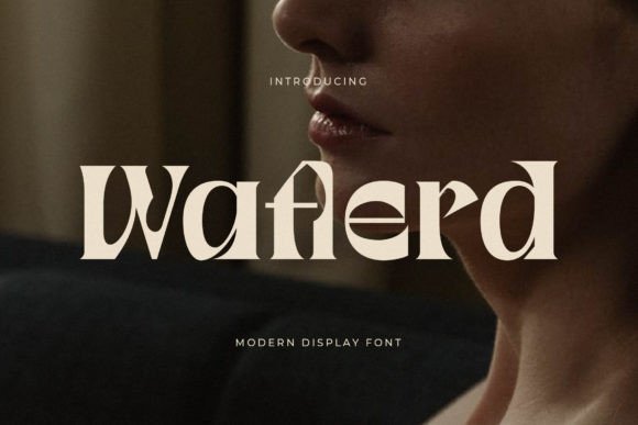 Waflerd: A Modern Serif for Luxury Design